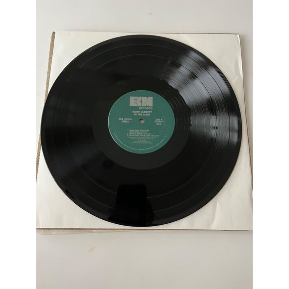 Keith Jarrett In The Light 1974 2 LP Gatefold Shrink Hype Sticker ECM 1033/34 VG - Picture 7 of 7